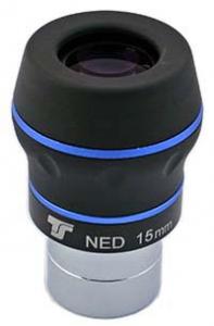 TS-Optics 1,25" ED Okular 15 mm - 60° ebenes Bildfeld, hoher Kontrast