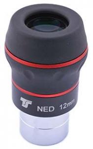 TS-Optics 1,25" ED Okular 12 mm - 60° ebenes Bildfeld, hoher Kontrast