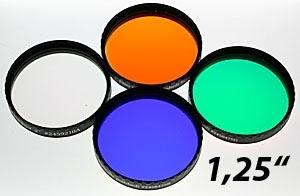 Wie neu: Baader L-RGB CCD Filtersatz - 4 Filter - 1,25&quot; Fassung