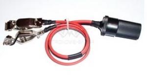 Poseidon 12 V cable to cigarette lighter plug for batteries