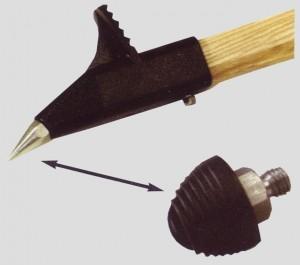 Berlebach plastic tip 3 pieces - Floor protectors for Uni, Planet and Sky