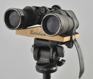 Berlebach Fernglashalter - Fotostativadapter für Ferngläser bis 80 mm Öffnung