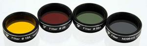 TS-Optics Optics 1.25" Filterset - 4 filters for 6" telescopes and bigger