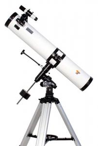 TS-Optics Einsteigerteleskop Newton 114/900 mm auf parallaktischer Montierung