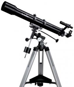 Skywatcher Evostar-90 auf EQ2 - Refraktorteleskop mit kompletter Ausstattung