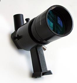  Cercatore TS Optics 8x50 - con supporto - nero - visione angolata a 90° 