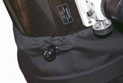 Astrozap Light Shroud - Sewn slots for handles