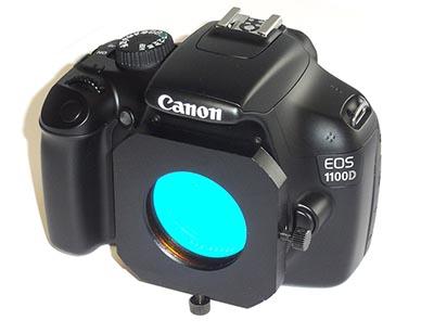  Slitta portafiltri per CANON EOS - basso profilo  