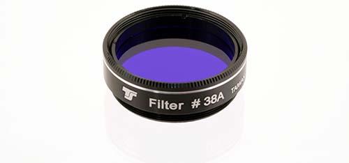  Filtro TS da 31,8mm Colorato - Blu Scuro #38A 