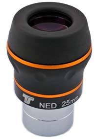  Oculare planetario TS N-ED da 1.25" - 60° FOV - lunghezza focale 25mm 